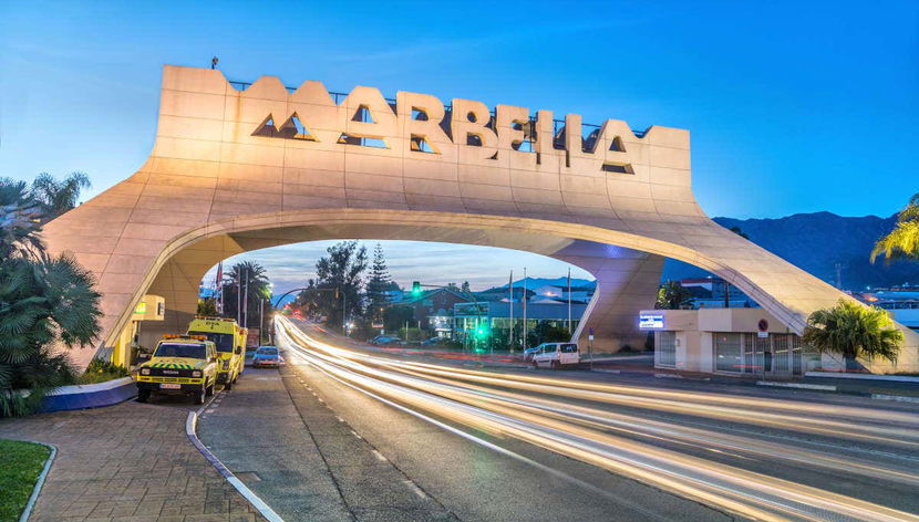 Entrada a Marbella