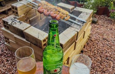 Refúgio com hidro, lareira e jardim em Três Coroas - Foto 70