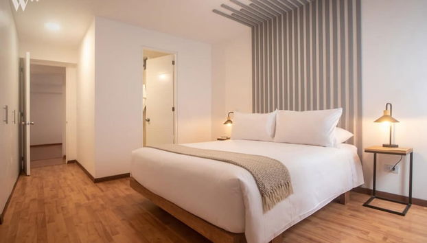 w Sleek 2BR in Miraflores - Foto 5, Habitación
