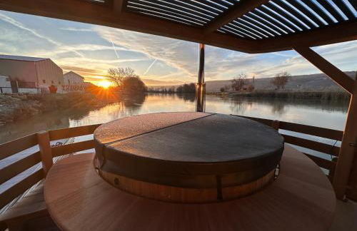 House Boat avec SPA naviguant en Champagne - Foto 19