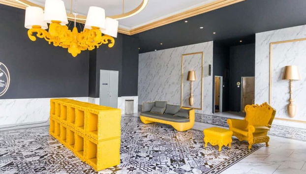 Sitzecke in der Lobby