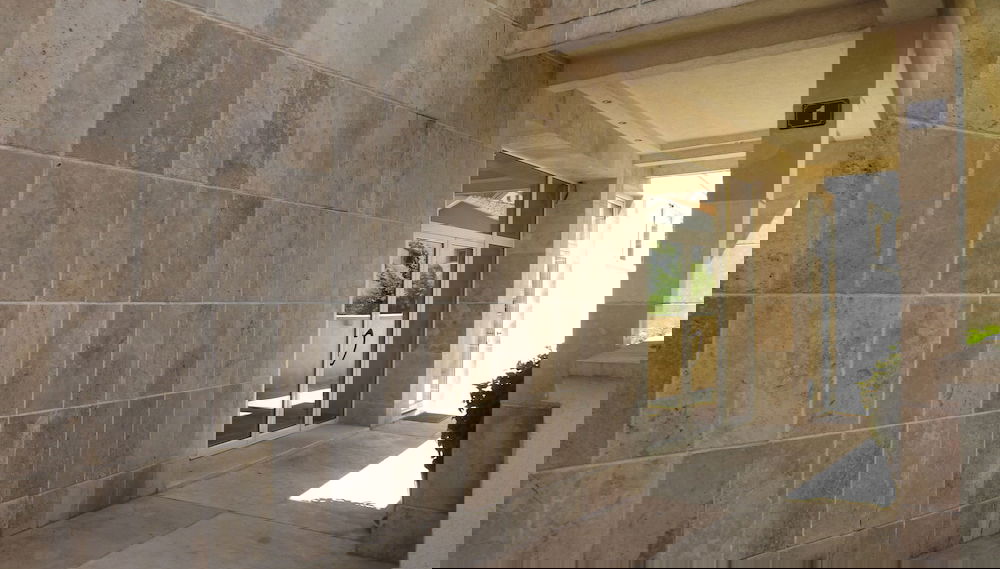 Entrada do alojamento