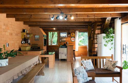 Chalé Nosso Paraiso RV Rio Cristalino e Lago - Foto 23