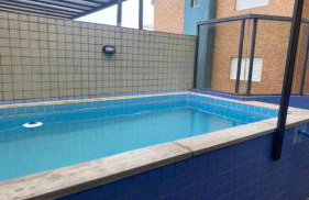 Cobertura Piscina Privativa frente e Vista Mar Centro Mongaguá - Photo 34