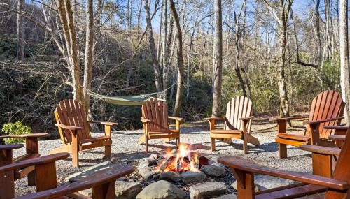 Cozy Cabin Game Room Fire Pit Grill Spa - Foto 5
