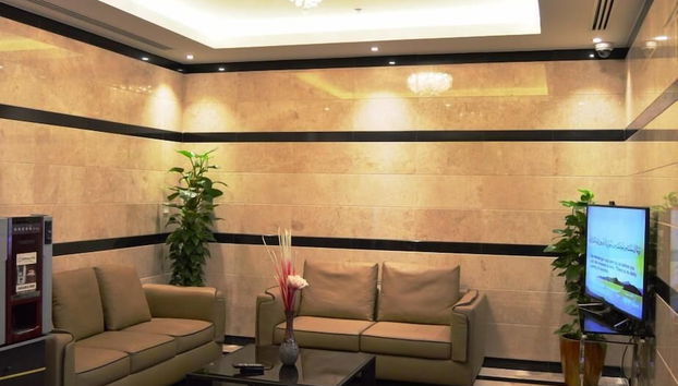 Coin salon dans le hall