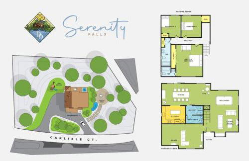 Serenity Falls - Stylish 4Bdr Mountain Retreat, Hot Tub, Pool - Foto 18