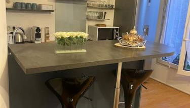 WonderSuite appartement - centre ville avec parking couvert -15mn de Paris et 10 mn de Stade de France, wifi, Netflix - Foto 5, toaster, minibar