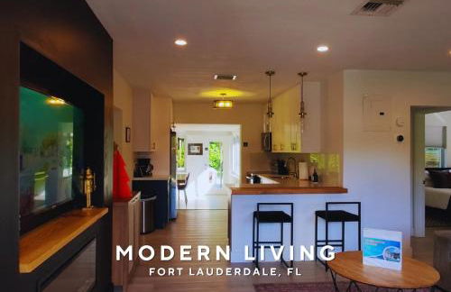 Private Heated Plunge Pool Spa and Secluded Patio - Fort Lauderdale - Foto 4