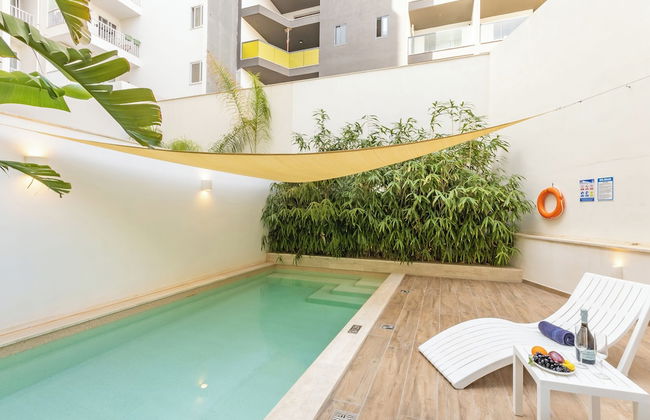 Modern Beautiful Pool And Sea Apt Qawra - Foto 26