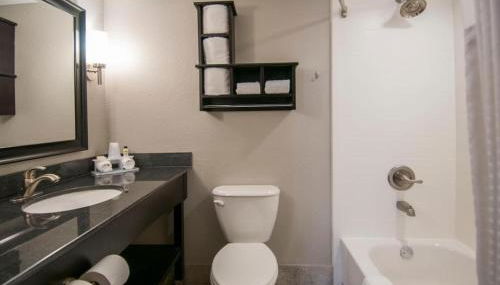 King Bed Hotel Room 210 - Foto 5, Shower