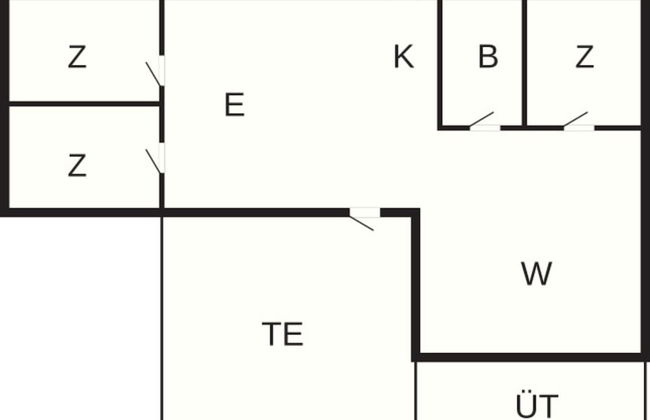 8 Person Holiday Home in Ronde - Foto 12