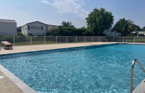 Mobil home avec piscine sur la côte de granit rose - Foto 12