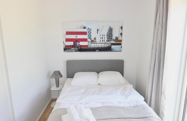 Great 1-bed w Balcony by Odense Harbour - Foto 8