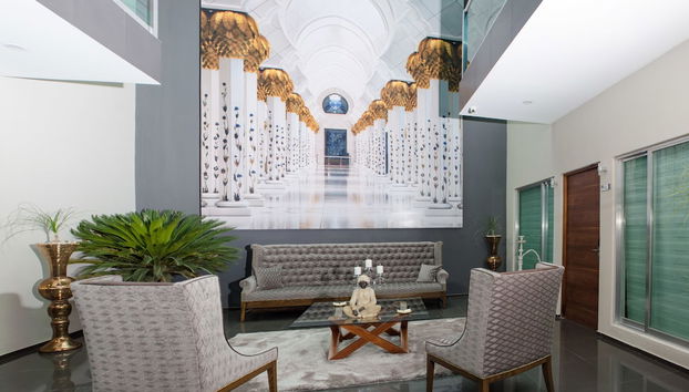 Sala de estar do lobby