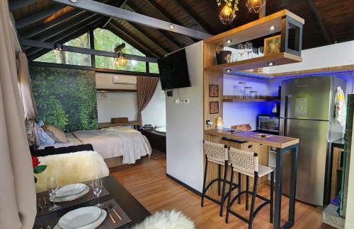 Linda Cabana com Vista Incrível nas Montanhas com Trilha, Cachoeira e Alexa - Photo 16