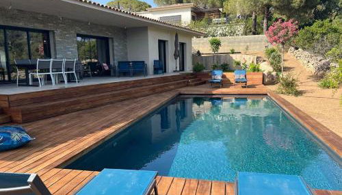 Villa Monte e Mare, piscine chauffée, climatisée à 5 mn de la plage de santa giulia - Foto 2