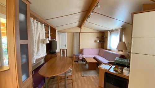 Charmant Mobile-home 6 personnes sur terrain privé à 200 m de la plage - PADRIG - Foto 5