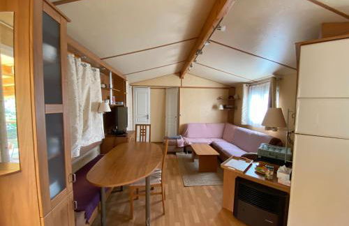 Charmant Mobile-home 6 personnes sur terrain privé à 200 m de la plage - PADRIG - Foto 5