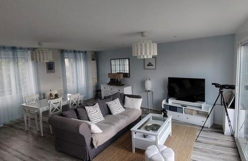 Terrasse du Mont St Michel, vue imprenable, appart cosy proche Mont St Michel - Foto 7