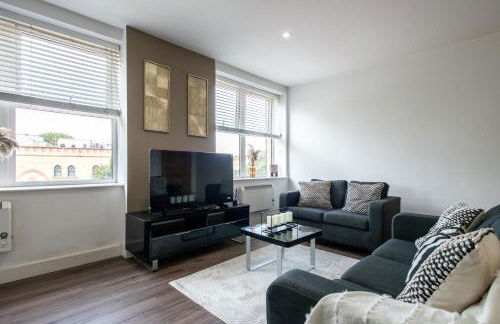 Birmingham Jewellery Quarter 1BR with Parking & WiFi - Foto 9