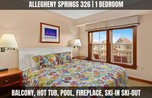 Allegheny Spring 326, ski in out, Pool HotTub - Foto 1