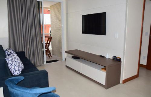 Apartamento a beira mar completo com churrasqueira - Foto 9