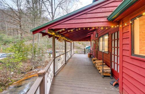 Hidden Gem Falls Cabin with Creek and Game Room - Foto 29