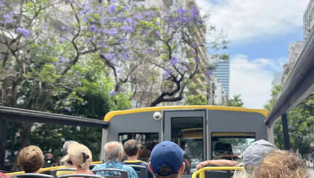 Autobús turístico Buenos Aires Bus - Foto 2, Disfrutando del recorrido panorámico