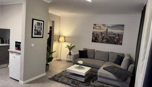 Kurstadt Apt Moderne 2ZKB Balkon-P-Platz Flexible Check-in 24 h - Foto 4