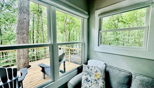 Breathtaking Treehouse with Barbecue and Hot-tub in Scottsboro, Alabama - Foto 3