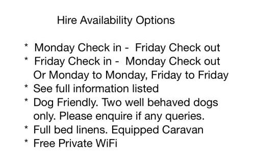 Dog Friendly Lovely Caravan by Beach Prestatyn N Wales 6 Berth Read full Host details before booking Mon in to Fri out Fri in to Mon out Mon to Mon Fri to Fri ONLY - Foto 5