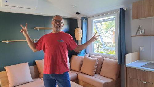 Mobile-home dans camping 4 étoiles - Foto 2