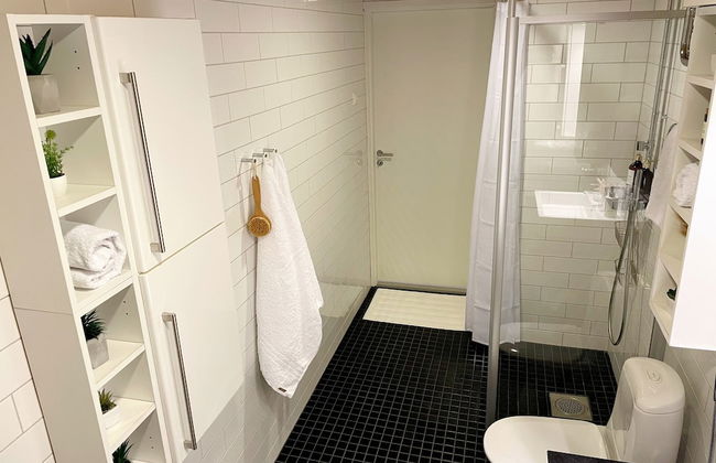 Superb 1BR home with sauna and terrace - Foto 13