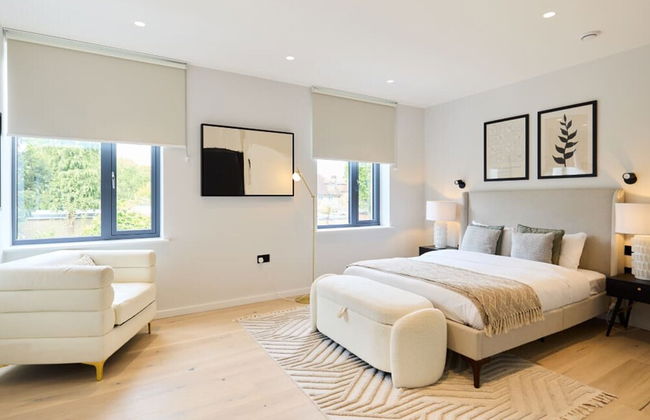 The Brondesbury Hideaway - Stylish 3bdr Flat With Balcony Parking - Foto 21