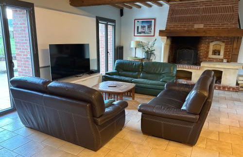 Nouveauté 2026 piscine chauffée - Le gîte de SoleilMapou pour 12 personnes en Normandie près de Fécamp et d'Etretat, idéal grandes tribus, vous pouvez me contacter sur Les gîtes de SoleilMapou - Foto 9