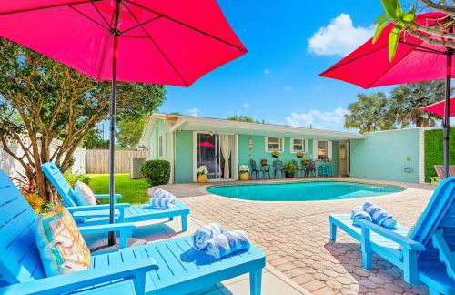 Chic 4BR Htd Pool, 5 min to beach, PAC-MAN, Games - Foto 37