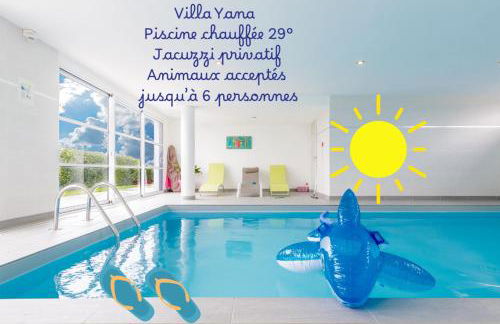 Villa Yana Bretagne Piscine Intérieure partagée et Spa Privatif 100m de la Plage - Foto 47