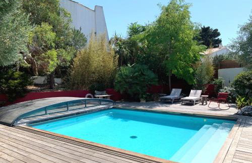 La Passerelle Grande maison avec Piscine chauffée - Foto 7