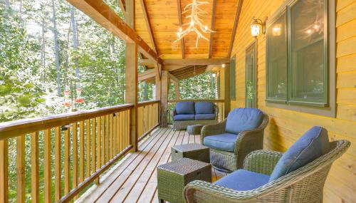 Game Room and Lake Access Wooded Retreat in Jay - Foto 5