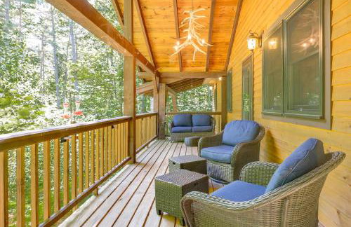 Game Room and Lake Access Wooded Retreat in Jay - Foto 5