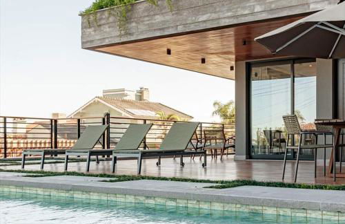 Apto Novo Studio Nature a 50 m da praia - Foto 19