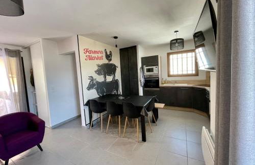 Duplex 8 couchages, vue montagne, jardin cheminée - Foto 17