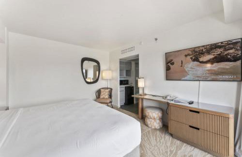 Ala Moana Hotel 2026 near beach King bed - Foto 43