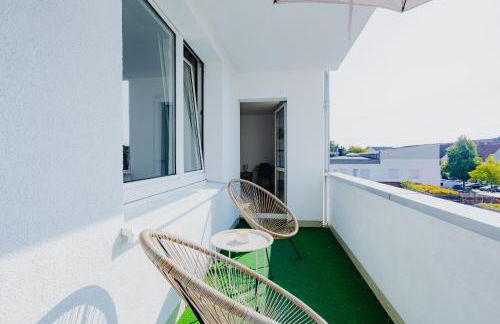 ATLAS Apartment Dinslaken, 3 Zimmer, Zentrum, Nähe Bahnhof, Balkon - Foto 48