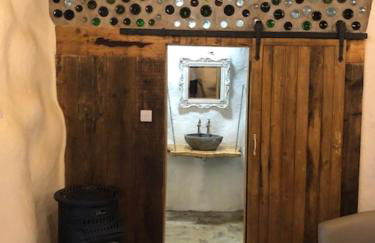 Rabbits 1or 2 bedroom hobbit style hillset earthen dartmoor eco home - Foto 34