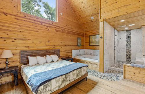 Cabin For Two Near Helen w Spa Amenities - Foto 13