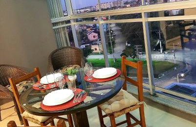 Studio Xavante 615A - com garagem, portaria 24h e uma vista linda! - Foto 2