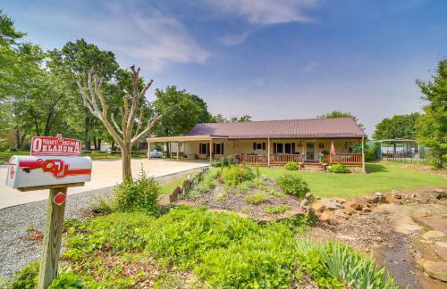 Cozy Lake Eufaula Hideaway with Fire Pit and Hot Tub! - Foto 34