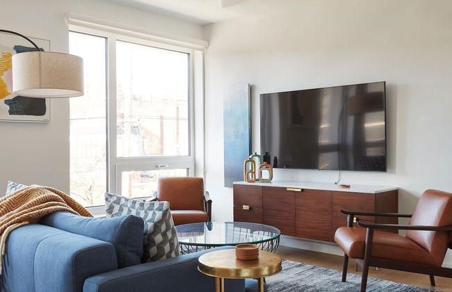 Stylish 2 BR w Roof Deck Access - Mins to NYC - Foto 5